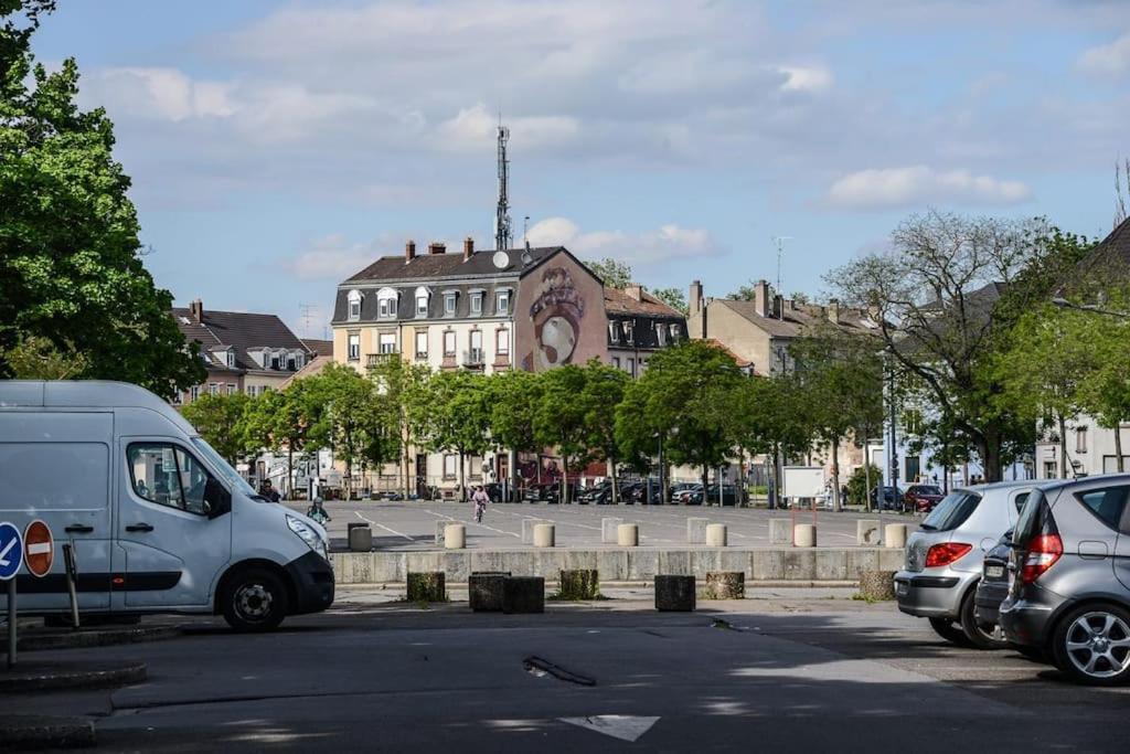 Appartement Charmant Tres Proche Centre-Ville, Parking Gratuits, Mulhouse Centre Extérieur photo