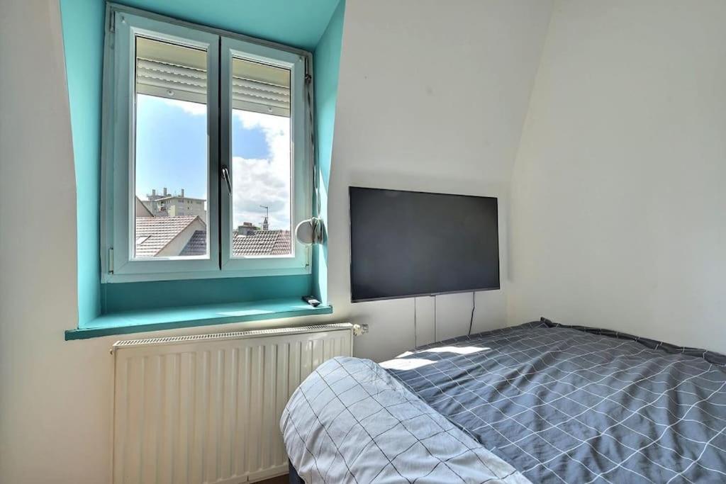 Appartement Charmant Tres Proche Centre-Ville, Parking Gratuits, Mulhouse Centre Extérieur photo